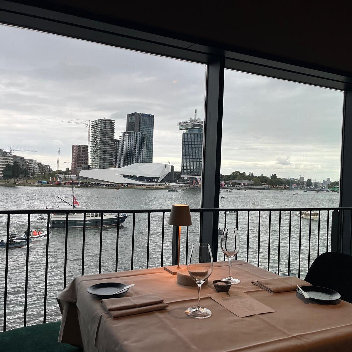 MOS Amsterdam: Refined Michelin Dining with a Breathtaking Waterfront View